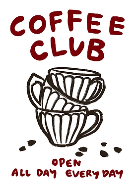 Coffee Club Sign