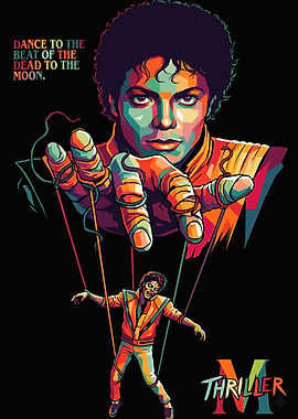 Michael Jackson Thriller Pop Art