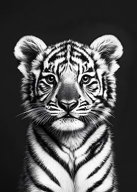 Close-up of a Tiger Cub