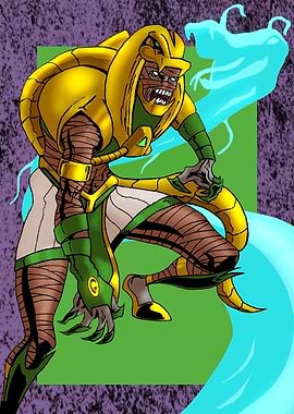 Mummy Warrior with Snake Armor