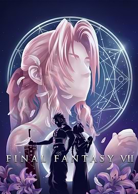 Final Fantasy VII Poster Art