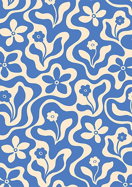Retro Floral Pattern