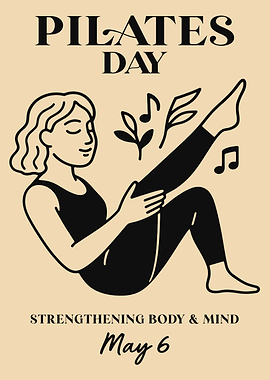 Pilates Day Poster