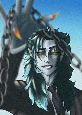 Vampire with Chains