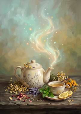 Magical Herbal Tea Ceremony