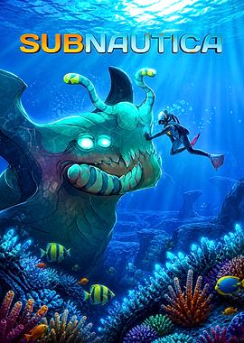 Subnautica Game Cover Art