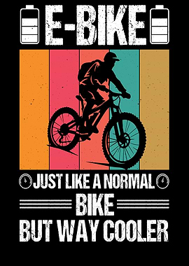 E-Bike Just Like a Normal Bike But Way Cooler