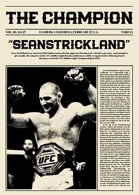 Sean Strickland UFC Champion