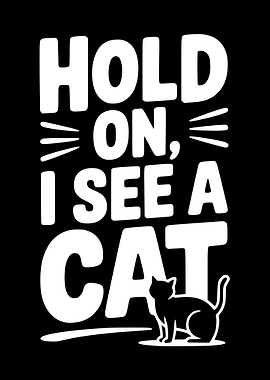 Hold On I See A Cat