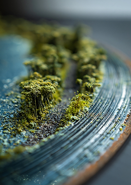 Miniature Forest Landscape Diorama