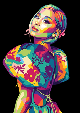Ariana Grande Pop Art
