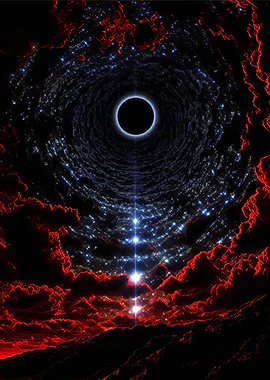 Cosmic Black Hole Tunnel