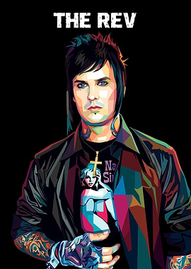 The Rev Pop Art Portrait