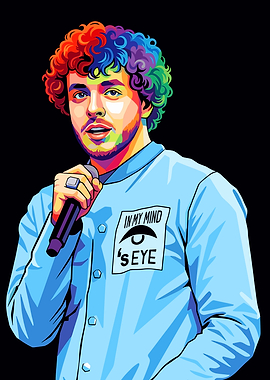 Jack Harlow Pop Art Portrait