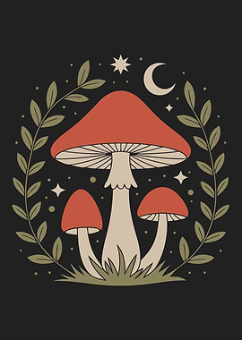 Cosmic Mushroom Grove
