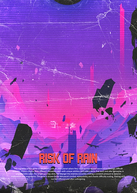 Risk of Rain Game Poster