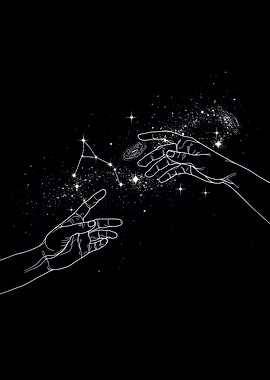 Cosmic Hands Reaching for Stars