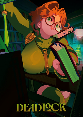 Deadlock Character with Books
