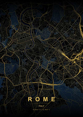 Rome City Map
