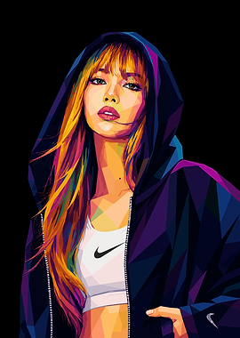 Pop Art Portrait of a Woman