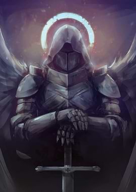 Angelic Knight with Sword