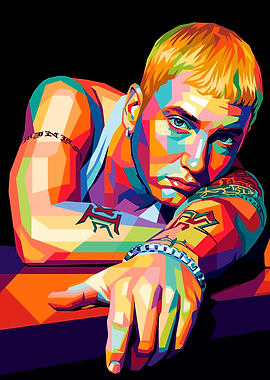 Eminem Pop Art Portrait