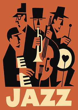 Jazz Band Poster