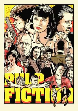 Pulp Fiction Movie Poster
