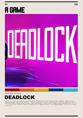 Deadlock Game Poster