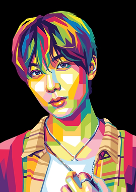 Park Jisung NCT Pop art