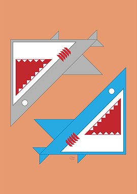 Two Geometric Sharks