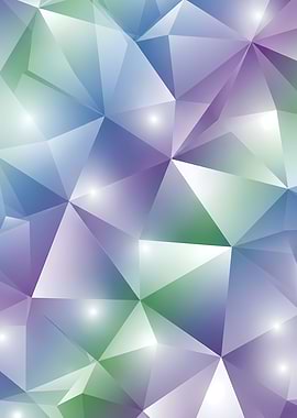 Abstract Geometric Crystal Background