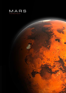 Mars The Red Planet Poster