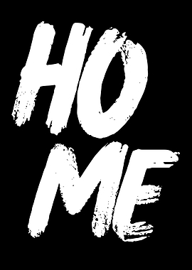 HOME text art V2