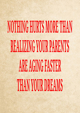 Inspirational quote about parents and dreams