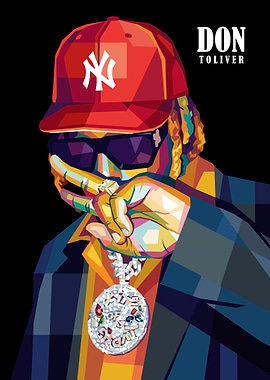 Don Toliver WPAP Portrait