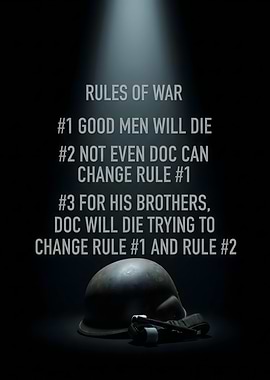 Rules of War Military Quotes