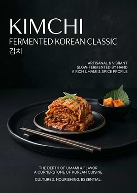 Kimchi: Fermented Korean Classic poster