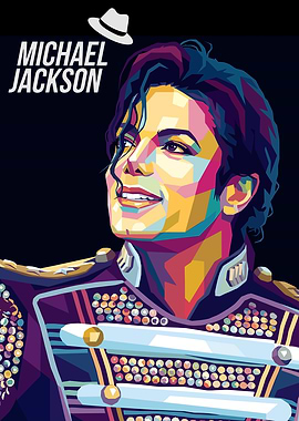 Michael Jackson Pop Art Portrait