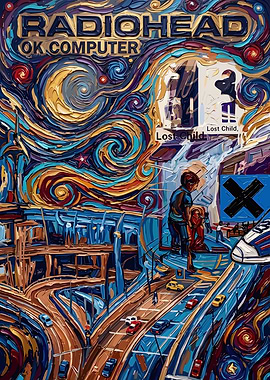 Radiohead OK Computer Album Art