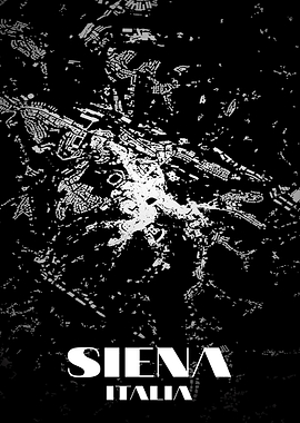 Siena Italia City Map