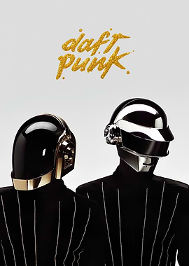 Daft Punk Duo in Helmets