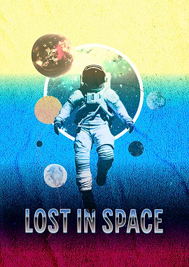 Astronaut Lost in Space