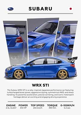 Subaru WRX STI Car