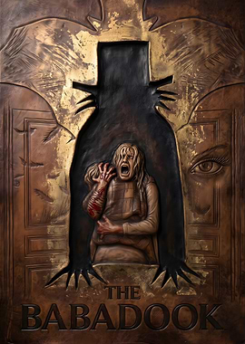 The Babadook Movie Poster Relief