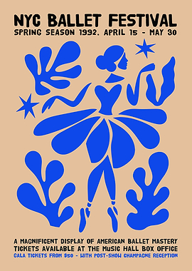 NYC Ballet Festival Poster