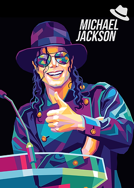 Michael Jackson Pop Art Portrait