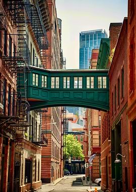 New York City Skybridge Alley