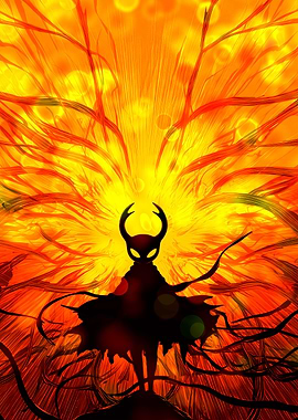 Hollow Knight Character Silhouette