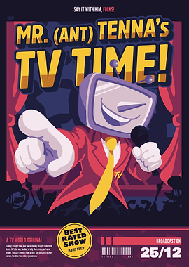 Mr. (Ant) Tenna's TV Time Poster (DELTARUNE)
